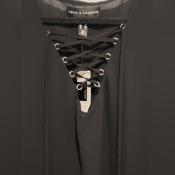 Love & Legend Black Top Size: 16 - Picture 3 of 8